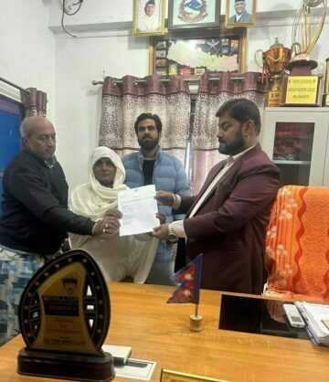 साउदीमा मृत्यु भएका लहेरीको परिवारलाई १० लाख सहयोग